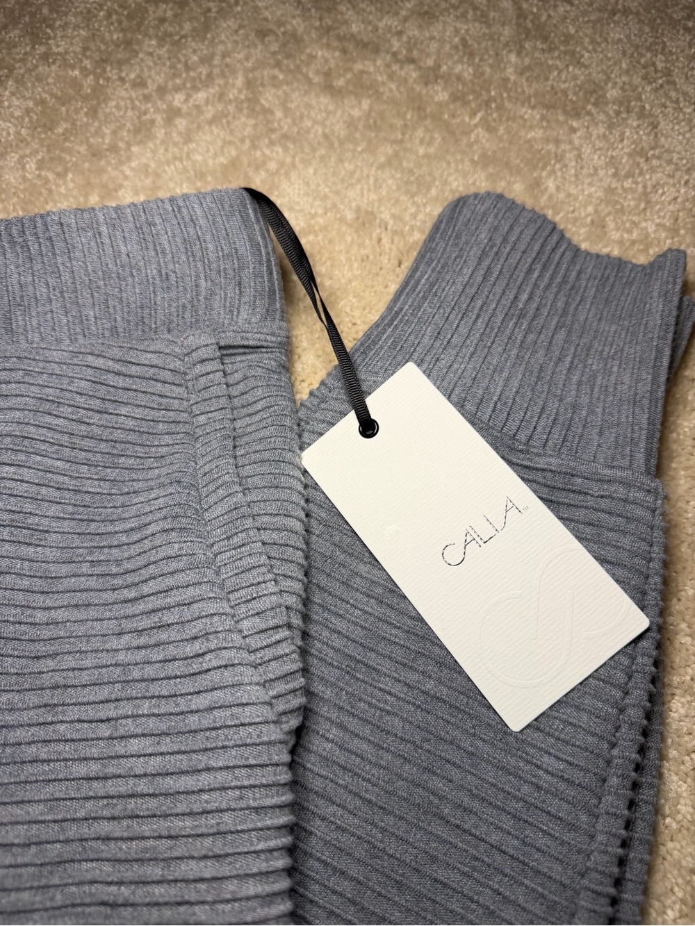 NWT CALIA Women's Elevate Rib Jogger sz XS - Picture 3 of 5